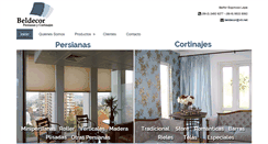 Desktop Screenshot of beldecor.cl